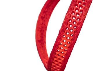 SOFTY Geschirr - Größe 7 - rot/rot